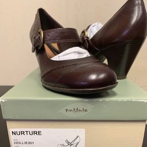 NURTURE HOLLIE201 "MARY JANE"  BROWN